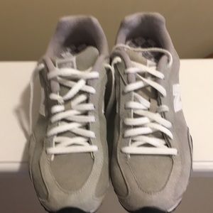 New Balance 442 grey suede, size 9.5